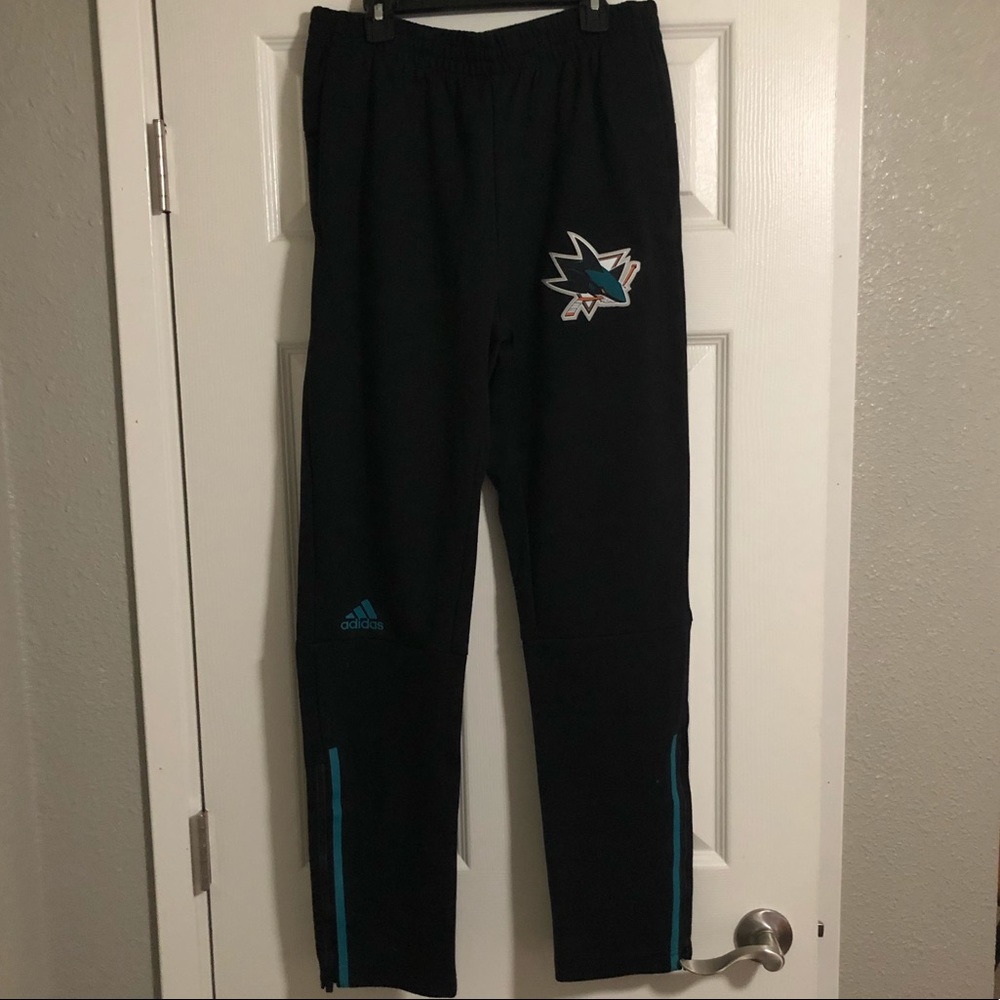 Men’s adidas San Jose Sharks joggers